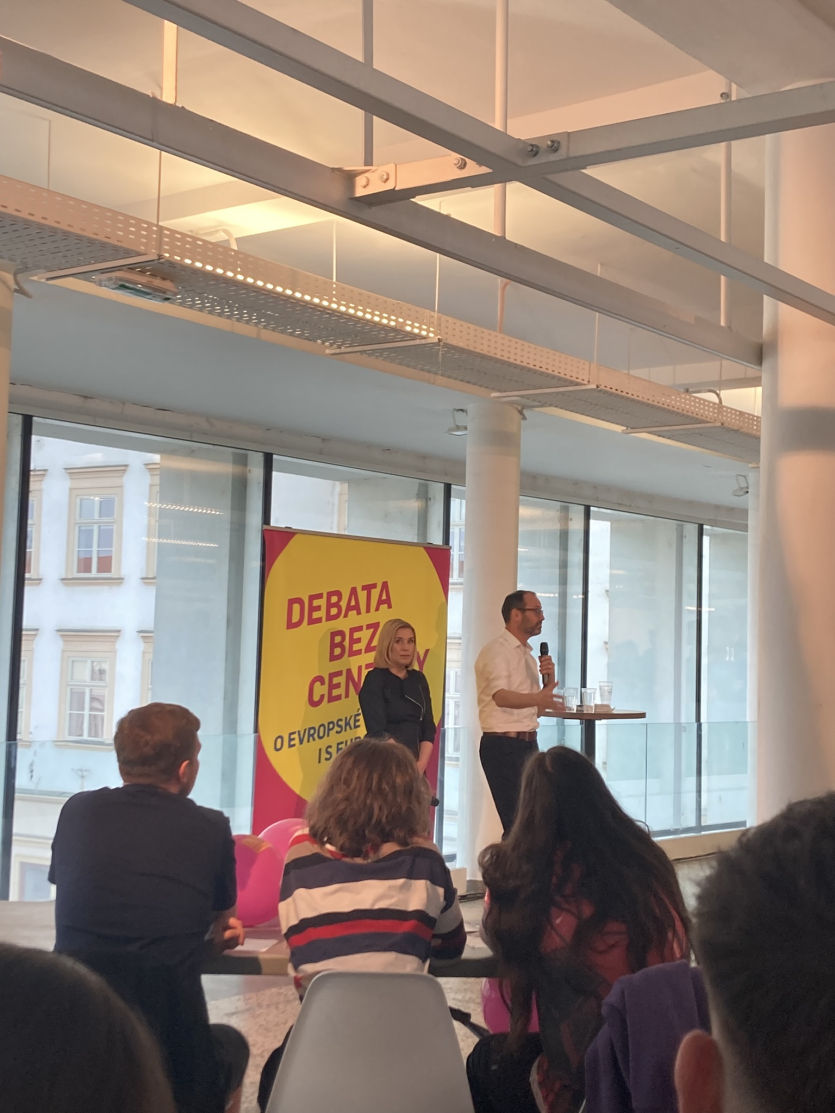 Danuše Nerudová a Jan Farský v Brně