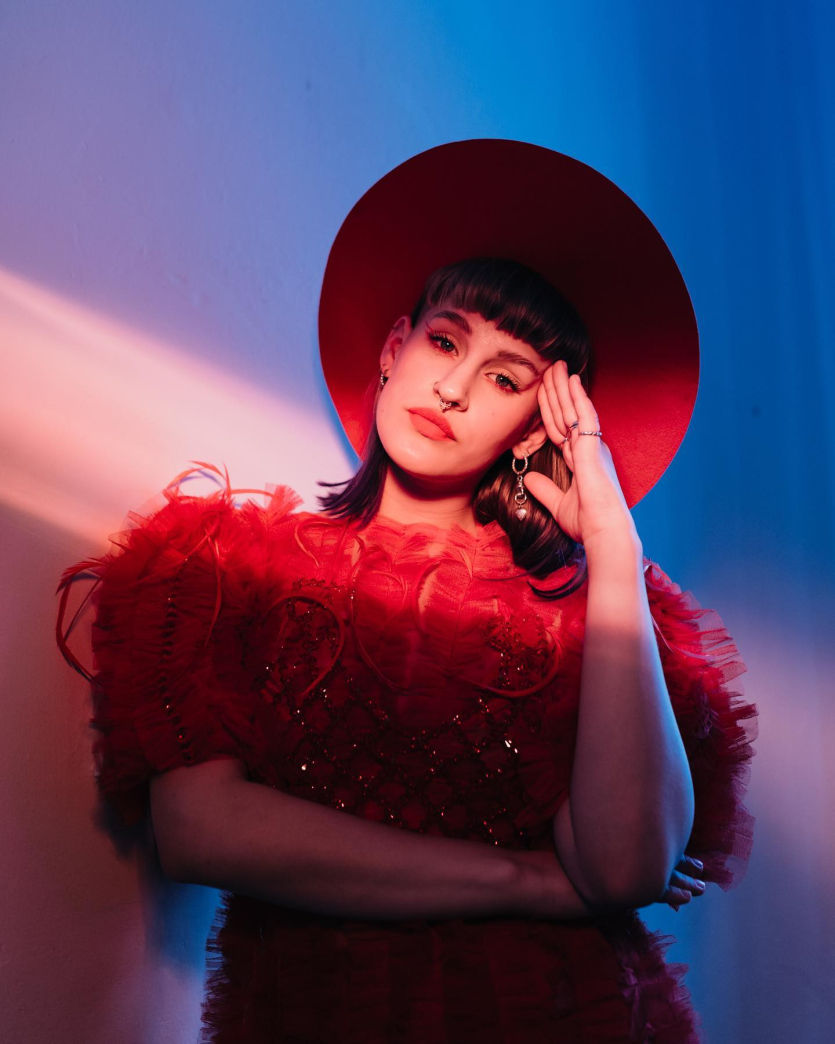 Fotografie umělkyně.