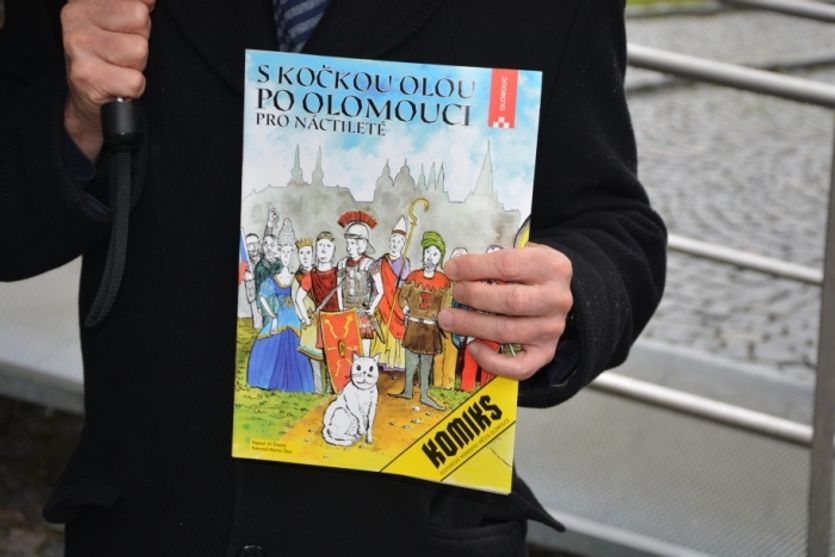 Komiks s kočkou Olou