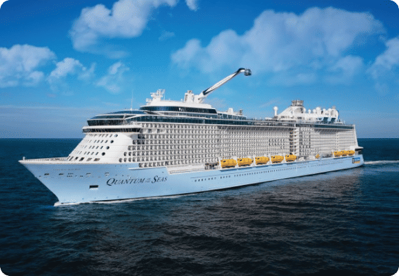 Royal Caribbean cruise ship at Galveston