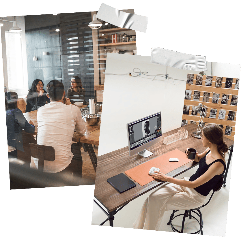 Creative direction and UX design process at Primo Motif digital design studio