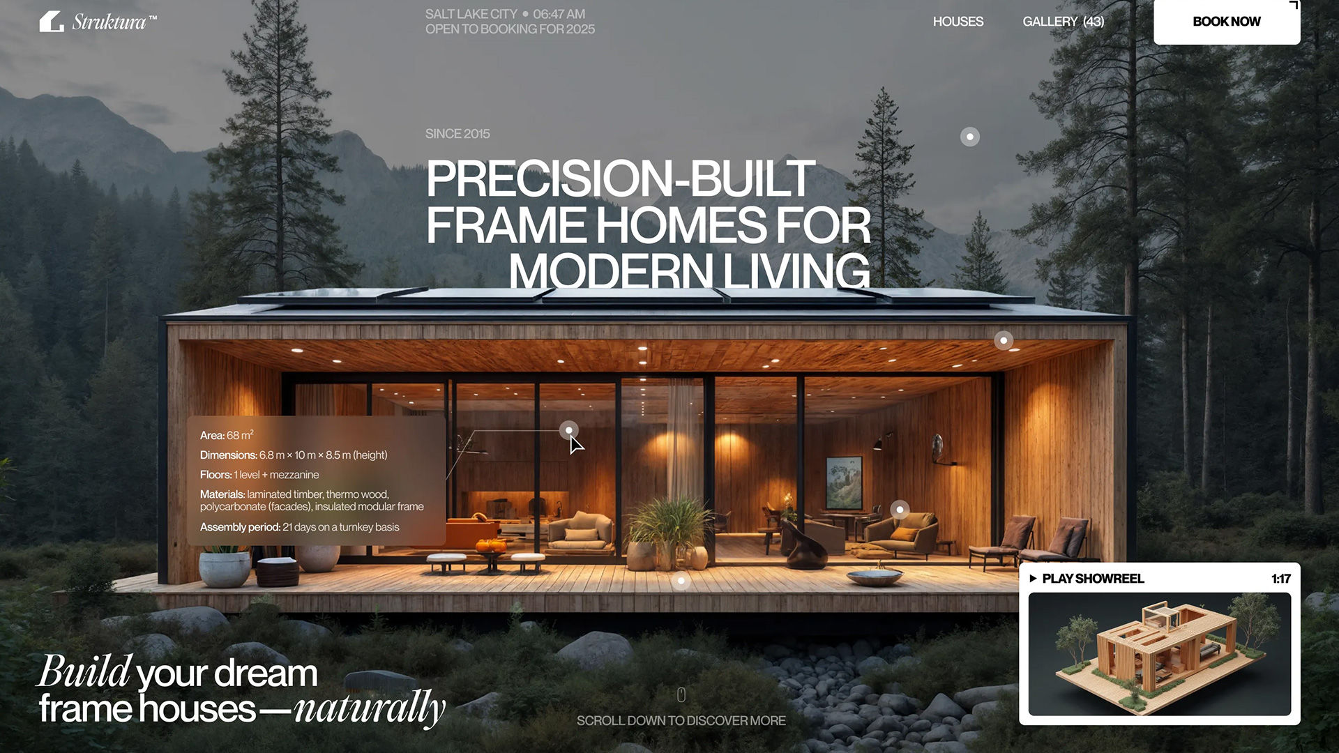 After — Primo Motif custom home builder website redesign