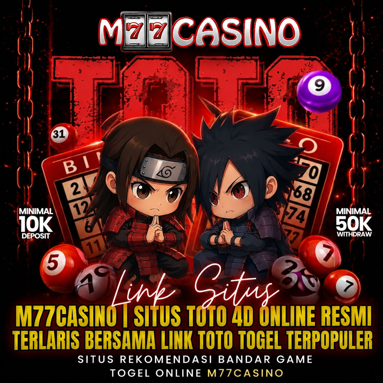 M77CASINO | SITUS TOTO 4D ONLINE RESMI TERLARIS BERSAMA LINK TOTO TOGEL TERPOPULER