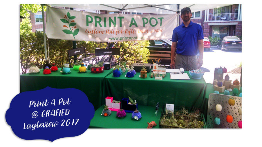 Print A Pot at Crafted Eagleview 2017