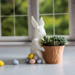 Easter Bunny Planter