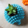 Baby Hedgehog Pot for Succulent or Cactus, Perfect for 1.5" Pot ~ Hedgehog Planter, Cactus Pot, Succulent Pot