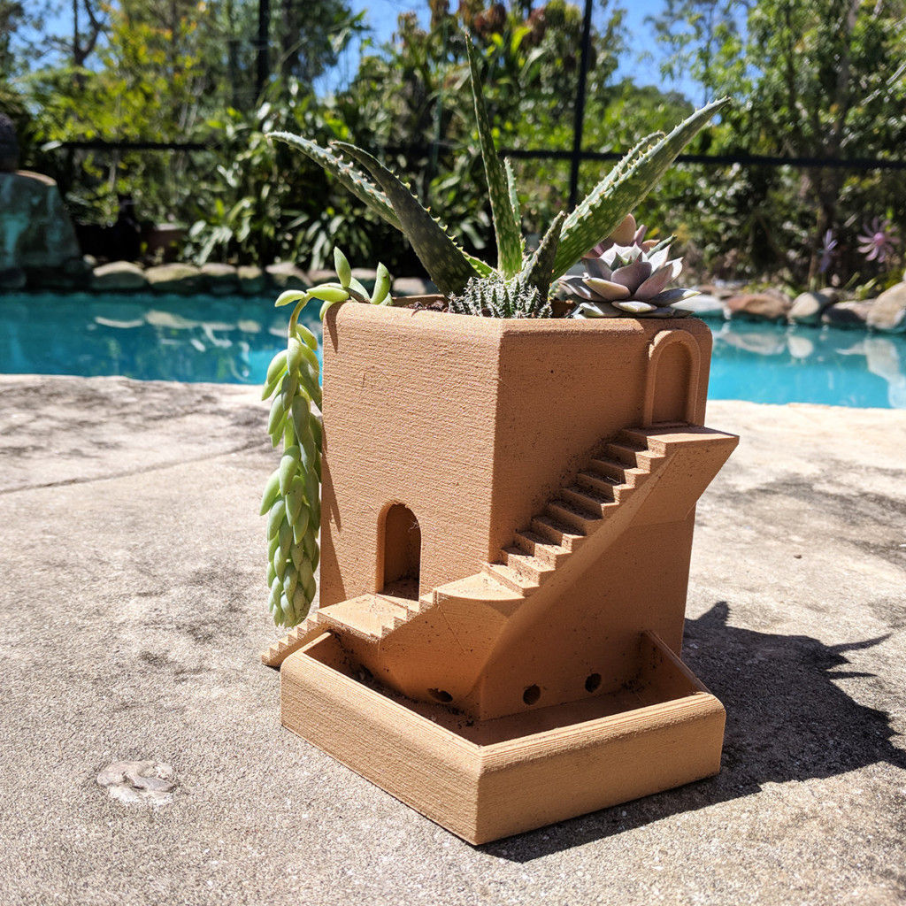 Villa Desktop Planter | Print A Pot