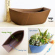 Canoe Planter - Large Wooden Planter, Boat Pot, Boat Planter, Ship Planter, Ship Pot, Fun Succulent Planter, Wooden Box Planter, Nautical