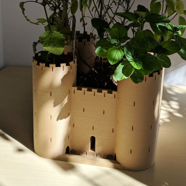 Castle Indoor Herb Garden Planter