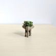 Tiny Elephant Animal Planter for Mini Succulents, Cute Animal Pot, Mini Animal Planter, Small Planter, Mini Succulent Planter