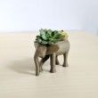 Tiny Elephant Animal Planter for Mini Succulents, Cute Animal Pot, Mini Animal Planter, Small Planter, Mini Succulent Planter