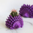 Baby Hedgehog Pot for Succulent or Cactus, Perfect for 1.5" Pot ~ Hedgehog Planter, Cactus Pot, Succulent Pot