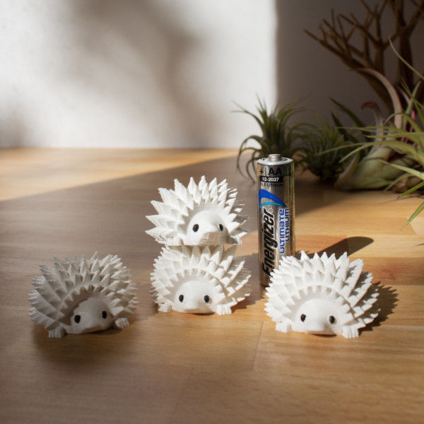 BULK WHOLESALE - Set of 5 Mini Hedgehog Planters for Succulent or Cactus Cuttings, Mini Hedgehog Pots for Plant Boutiques