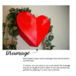 Hanging Heart Planter, Heart Sconce, Valentines Day Planter, V-Day Pot, Heart-shaped Pot - PLANTER ONLY, String/Macrame NOT included