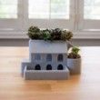 Roman Garden Villa as a Succulent Planter Mother's Day Gift, Father's Day Gift, Geometric Planter, Cactus Planter, Architecture Planter