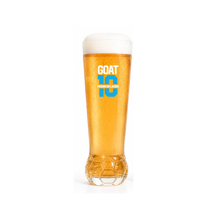 Prison Pals Pint Glass, GOAT 10 artwork side