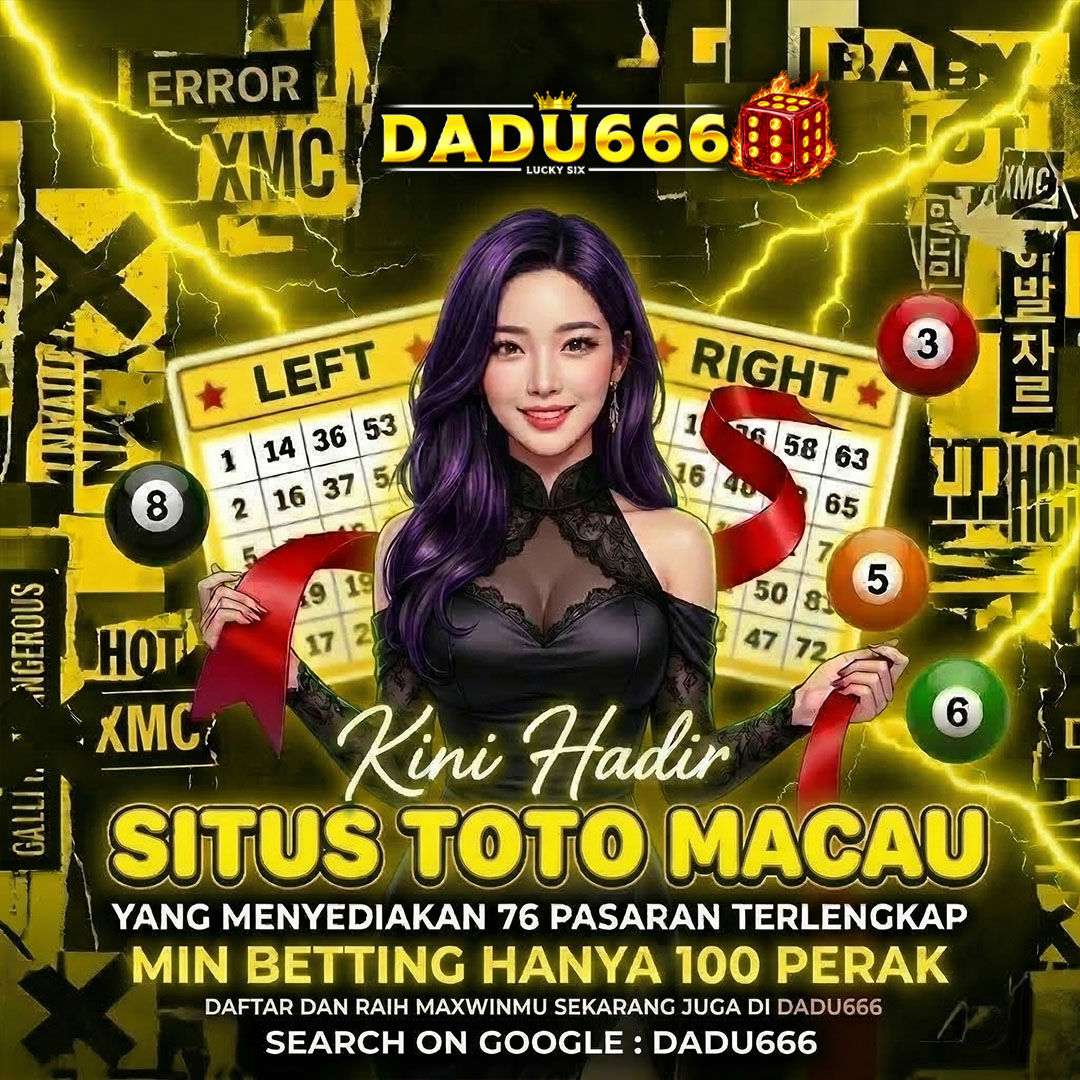 SITUS TOTO MACAU DAN SITUS TOTO TERKEMUKA DI INDONESIA