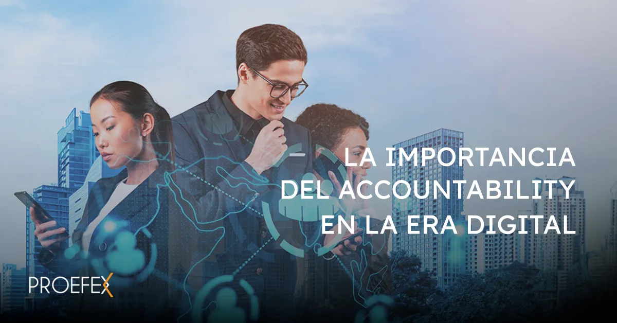 la accountability, la habilidad de ser responsable de las decisiones y acciones, particularmente en un contexto de transparencia y ética.