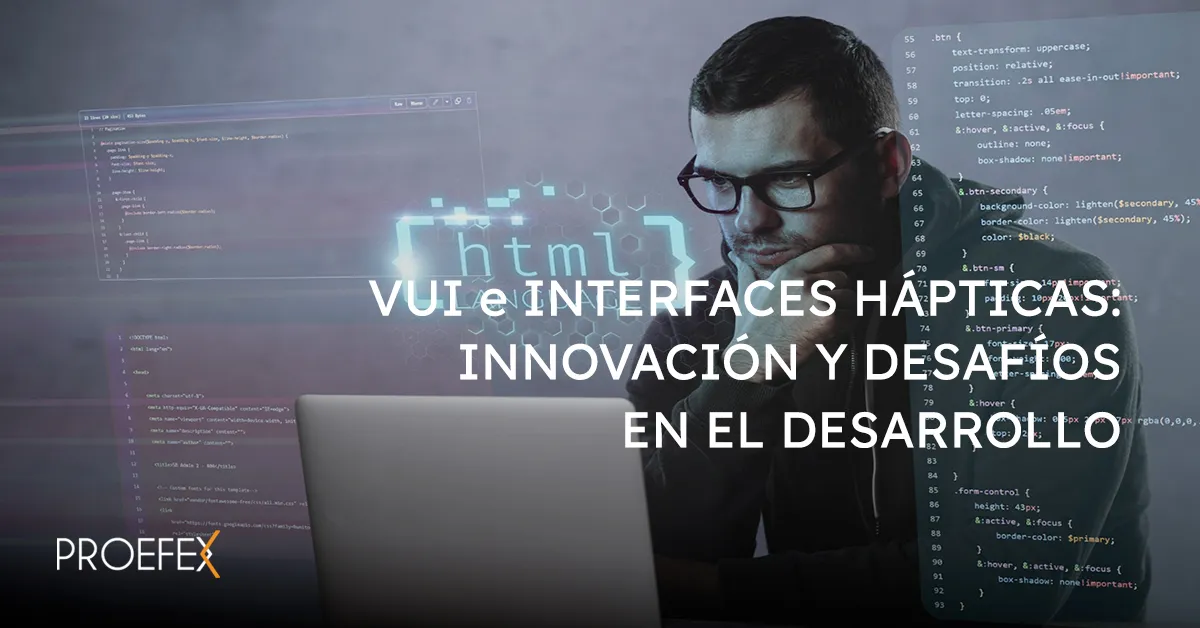 El desarrollo de la web está evolucionando hacia nuevos paradigmas que amplían las formas de interacción entre los usuarios y los dispositivos.