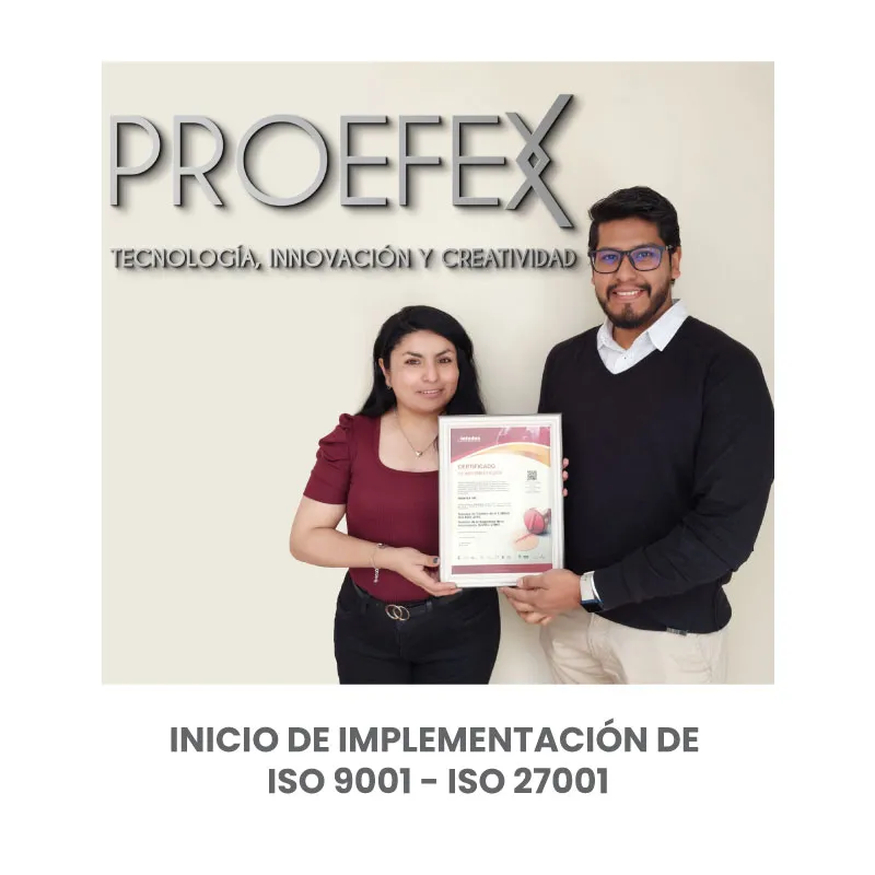 Inicio de Implementación de ISO 9001 - 27001