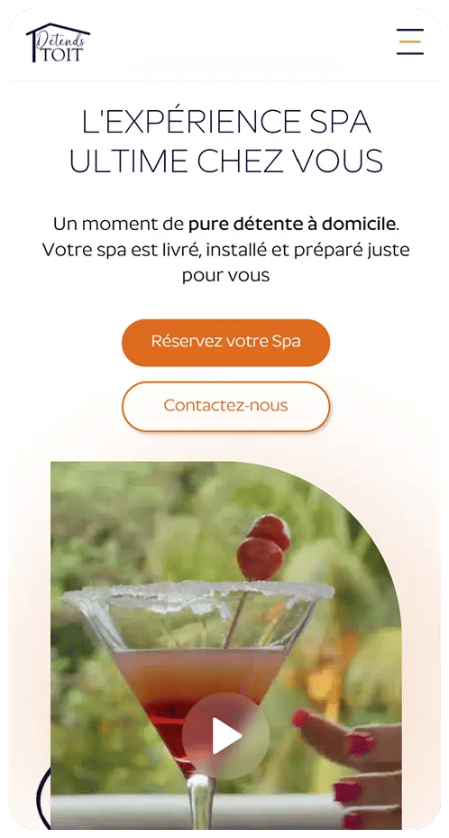 Détends Toit project showcase