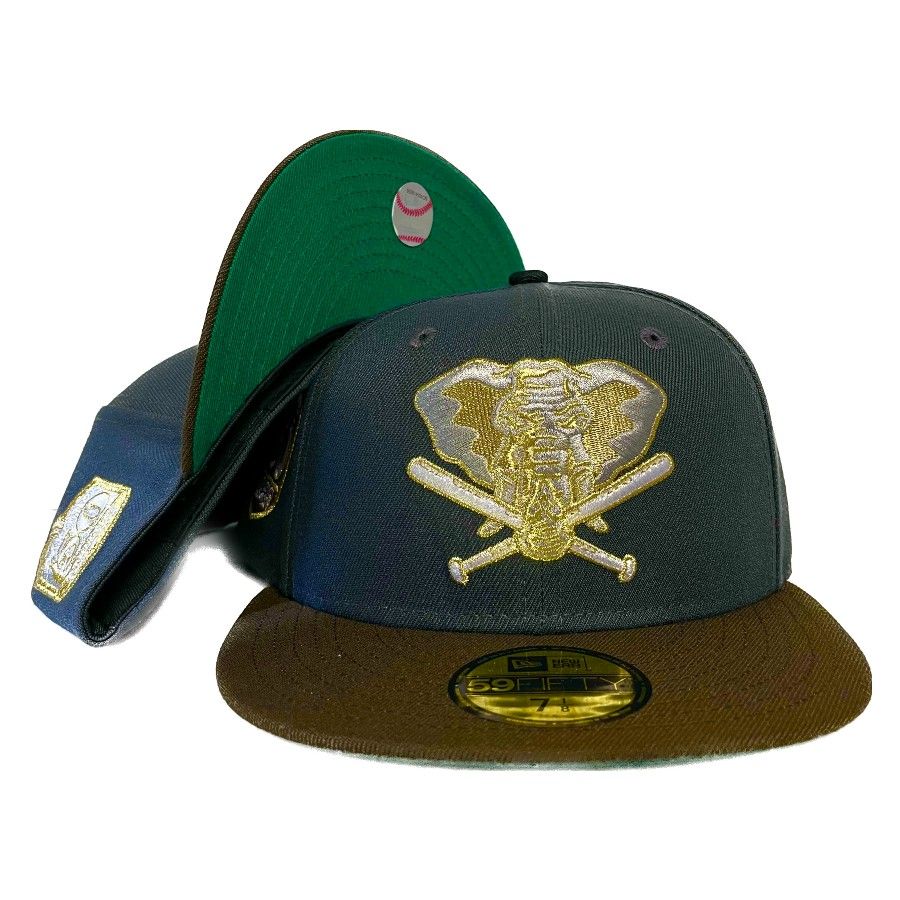 NEW ERA 59FIFTY MLB OAKLAND ATHLETICS 50TH ANNIVERSARY TWO TONE