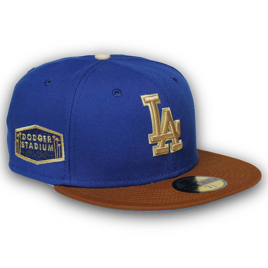 Los Angeles Dodgers Royal Blue 60th Anniversary Side Patch Icy Blue UV  59FIFTY Fitted Hat