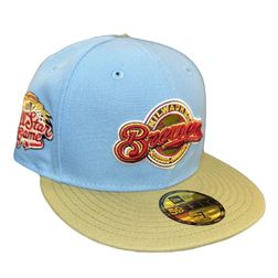 Milwaukee Brewers Light Blue Two Tone All Star Game Side Patch Grey UV 59FIFTY Fitted Hat