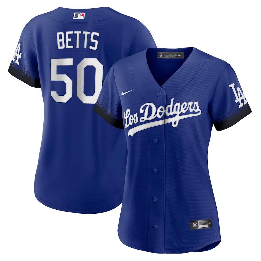 Nike Women's Nike Mookie Betts Royal Los Angeles Dodgers City