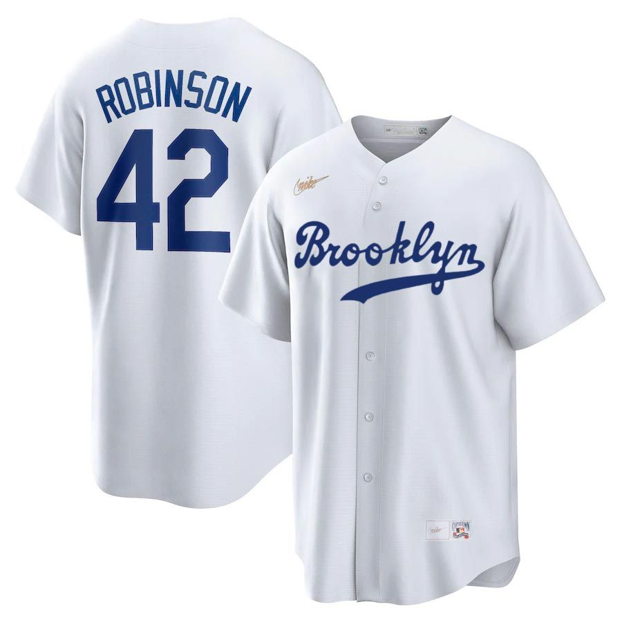 Chicago Cubs Jackie Robinson White Award Collection Retired Jersey