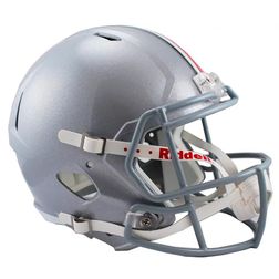 Ohio State Buckeyes Gray Riddell Replica Speed Full Size Helmet