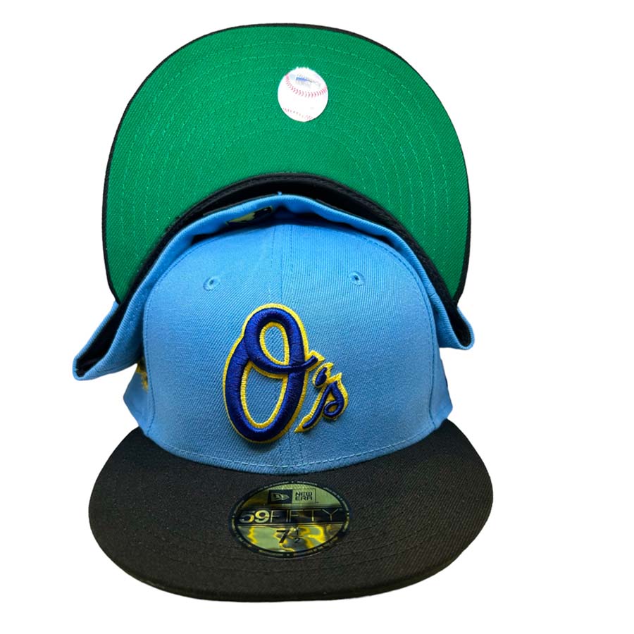 Baltimore Orioles Navy And Pink 50th Anniversary Fitted Hat – Poor