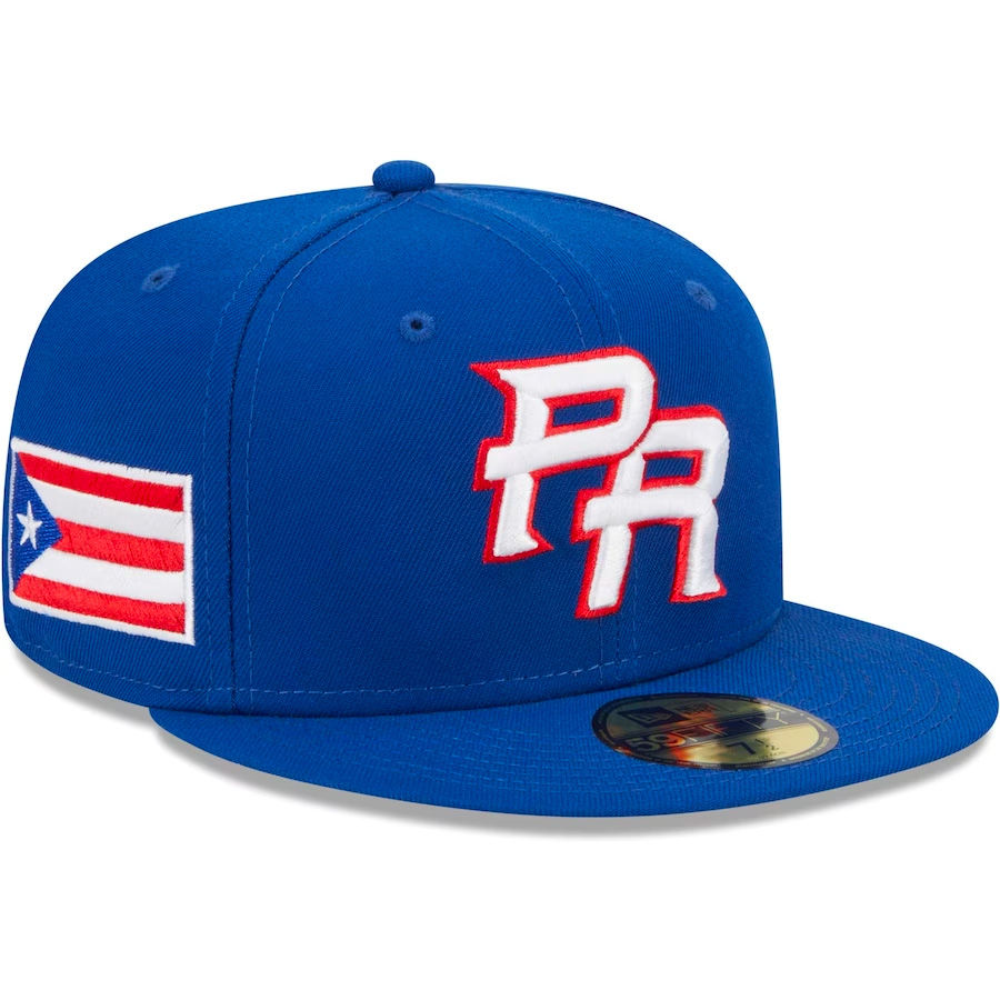 Puerto Rico Vintage Royal Blue Hats