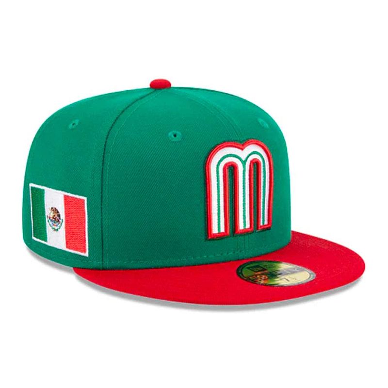 HatStop - Los Angeles Dodgers New Era All Black With Mexican Flag