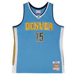 Denver Nuggets Nikola Jokic Mitchell & Ness 2016-17 Hardwood Classics Swingman Player Light Blue Jersey