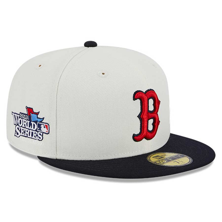 Boston Red Sox Chrome Retro MLB Throwback 2013 WS Patch Gray UV 59FIFTY ...