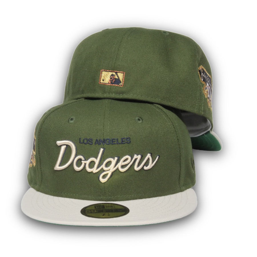 LA Dodgers Retro Jersey Script Grey 59FIFTY Fitted Cap