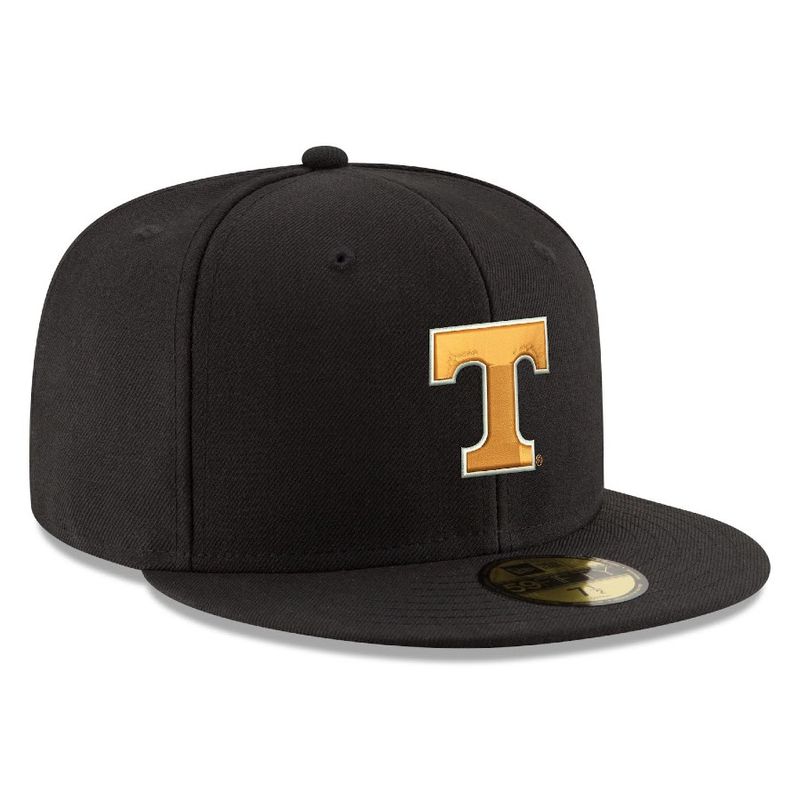 Tennessee Volunteers Black New Era 59FIFTY Fitted Hat