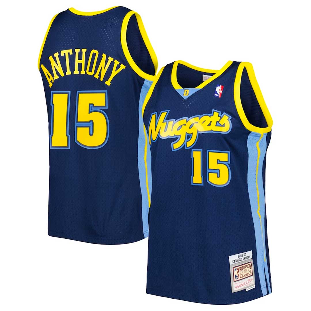 Mitchell & Ness Swingman Carmelo Anthony Denver Nuggets 2006-07 Jersey