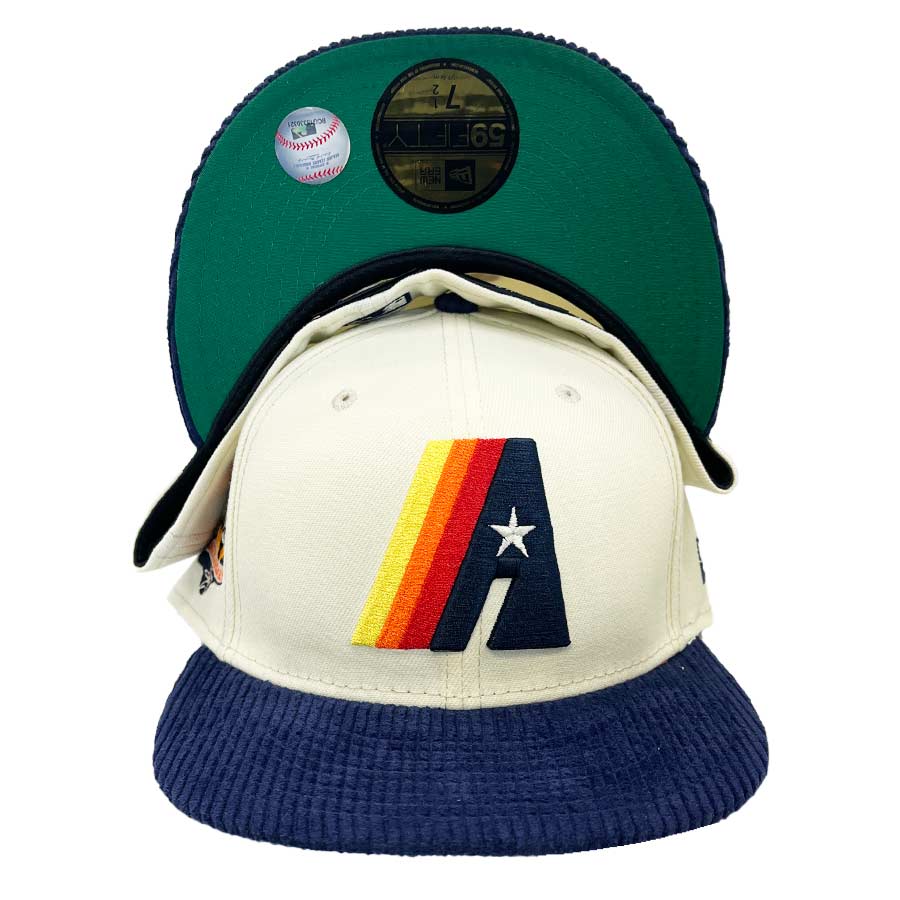 Black Corduroy City Connect Houston Astros Dark Green Visor Red Bottom –  Exclusive Fitted Inc.