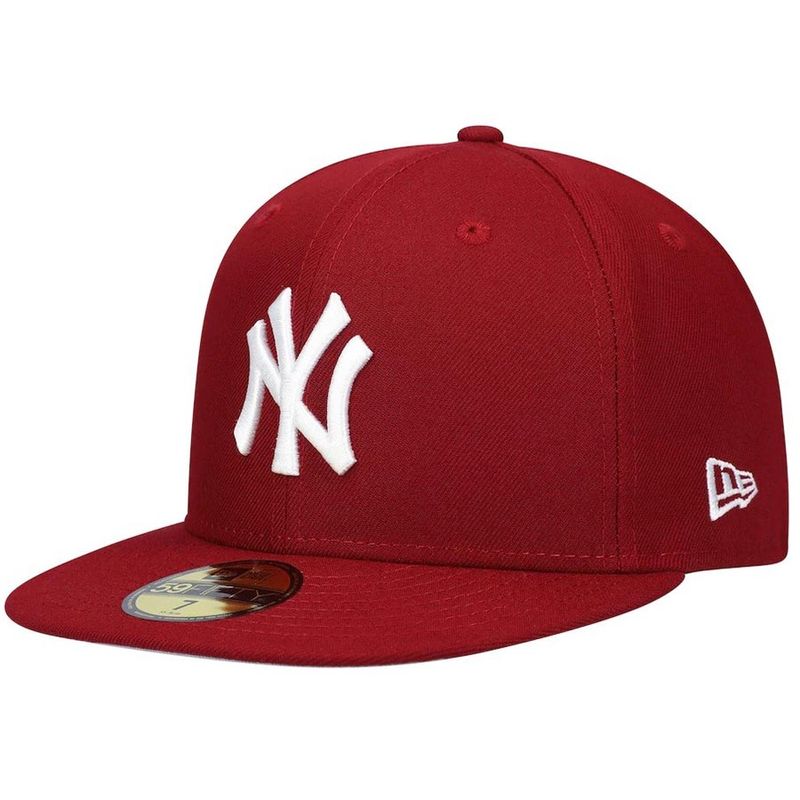 New York Yankees Maroon New Era 59Fifty Fitted Hat