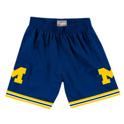 University of Michigan Wolverines Mitchell & Ness Navy Swingman Shorts