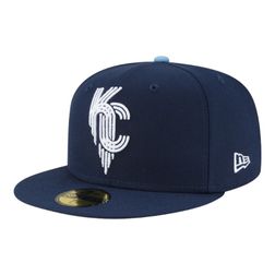 Kansas City Royals Navy 2022 City Connect New Era 59FIFTY Fitted Hat