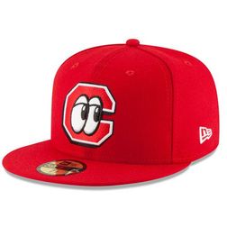 Chattanooga Lookouts Red Home Authentic Collection MiLB 59FIFTY Fitted Hat