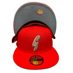 San Francisco Giants Red 60th Patch Icy UV New Era 59FIFTY Fitted Hat