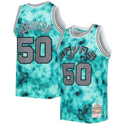 San Antonio Spurs David Robinson Mitchell & Ness 1998-99 Hardwood Classics Galaxy Swingman Jersey