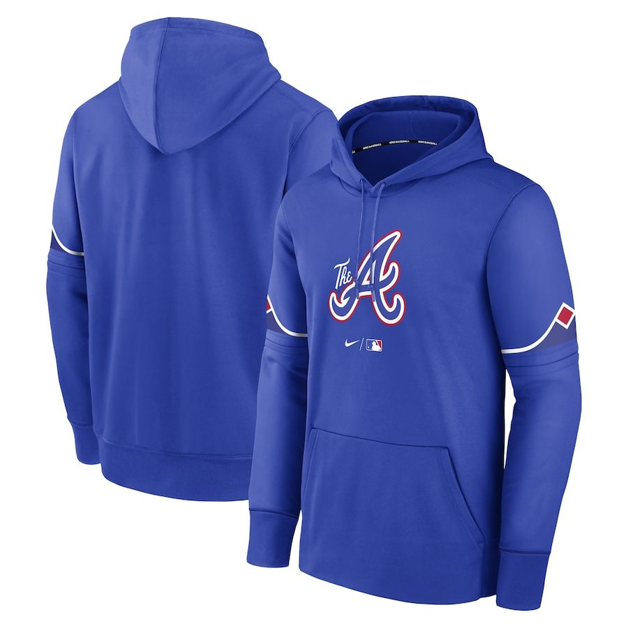 Atlanta Braves Nike Royal 2023 City Connect Performance Hoodie