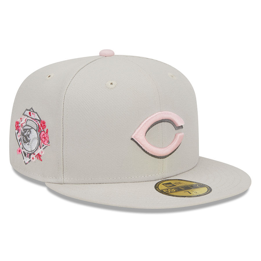 Cincinnati Reds Mothers Day 2023 On Field Pink UV New Era 59FIFTY Fitted Hat