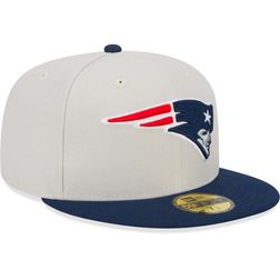 New England Patriots Stone Gray World Class Collection NFL 59FIFTY Fitted Hat