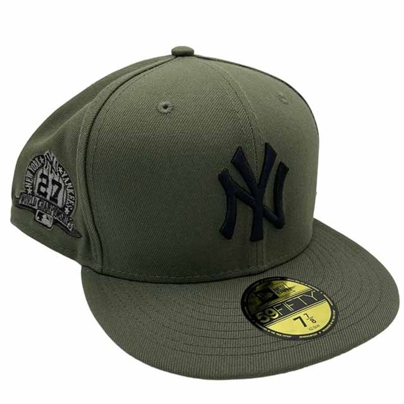 New York Yankees CamoGreen 27 World Championships Patch Camo Pattern UV ...